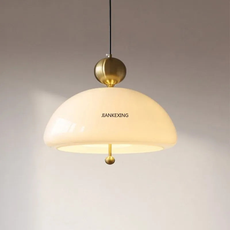 Afralia™ Modern LED Glass Chandelier for Bedroom and Dining Room Lighting