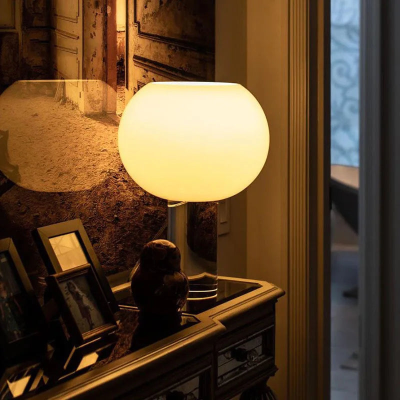 Afralia™ Buds Table Lamp | Vintage Glass Table Light for Bedroom Living Room