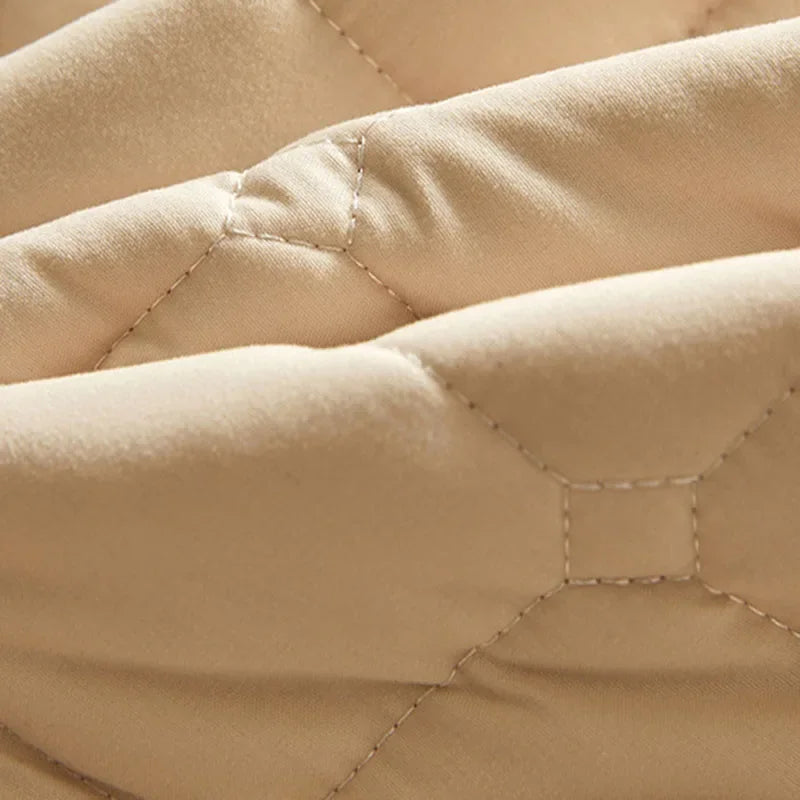 Afralia™ Soft Quilted Mattress Cushion for Home Bedroom, Non-Slip and Skin-Friendly