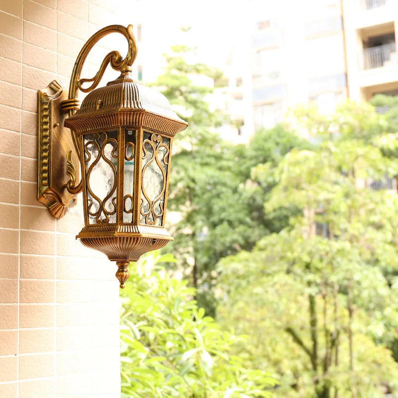 Afralia™ Outdoor Waterproof Wall Lamp for Villa Garden and Indoor Lighting