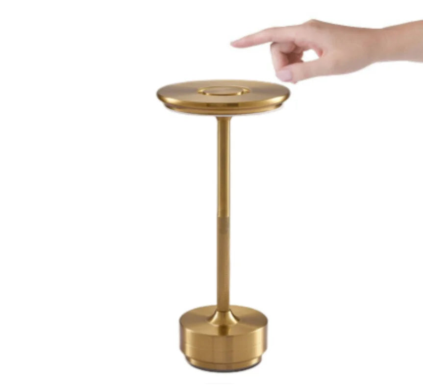 Afralia™ Retro USB Touch Desk Lamp | Dimmable Night Light for Bedroom and Restaurant