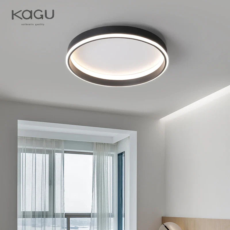 Afralia™ Round Bedroom LED Ceiling Light Modern Home Decor Minimalist Living Room Lighting