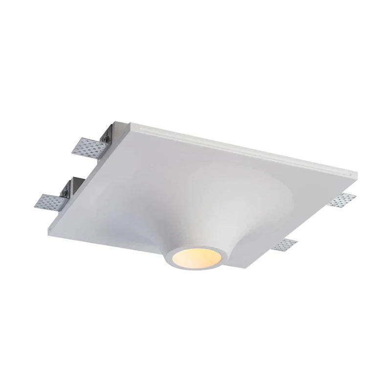 Afralia™ Ultra Thin Art Plaster LED Ceiling Lamp for Home Living Room Bedroom Lighting