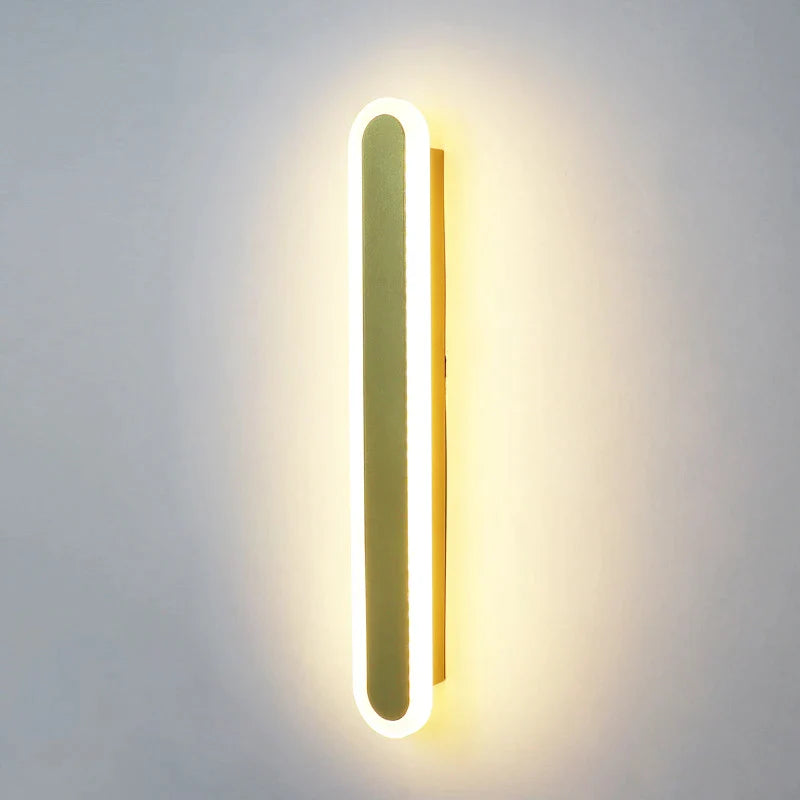 Afralia™ Modern LED Wall Light Sconce for Energy-Efficient Indoor Living Room Decoration