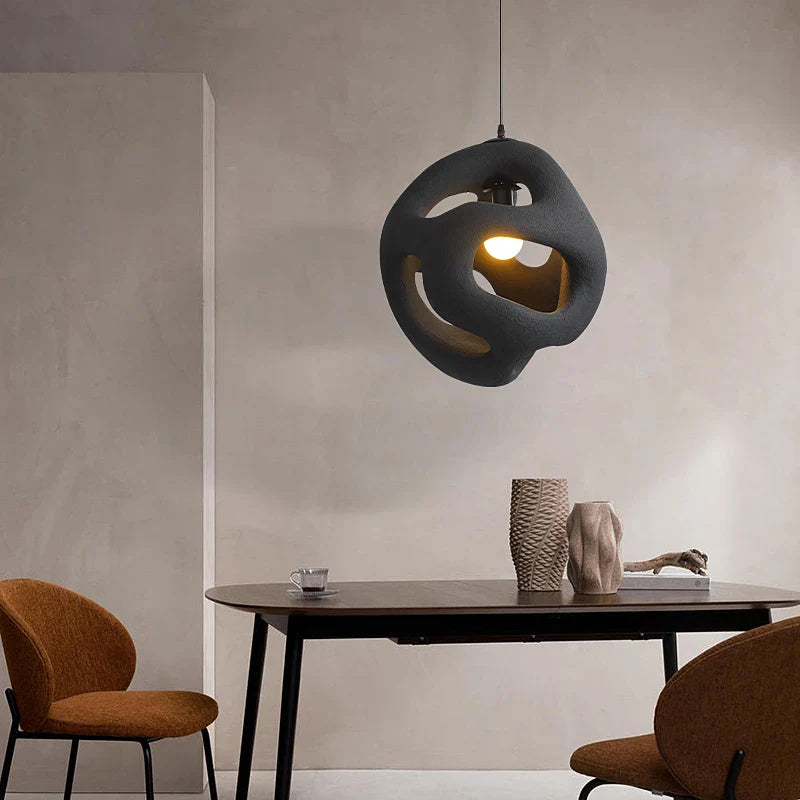 Afralia™ Wabi-Sabi LED Pendant Lights: Nordic Design for Home Decor, Restaurant, Bar, Bedroom