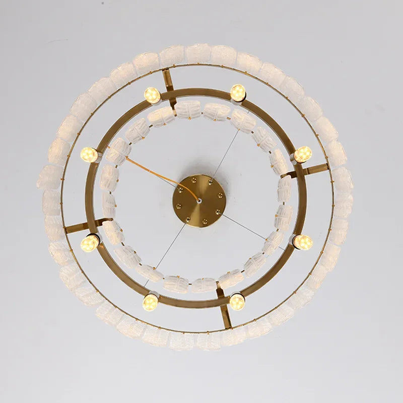 Afralia™ LED Crystal Chandelier for Living Room Dining Bedroom Kitchen