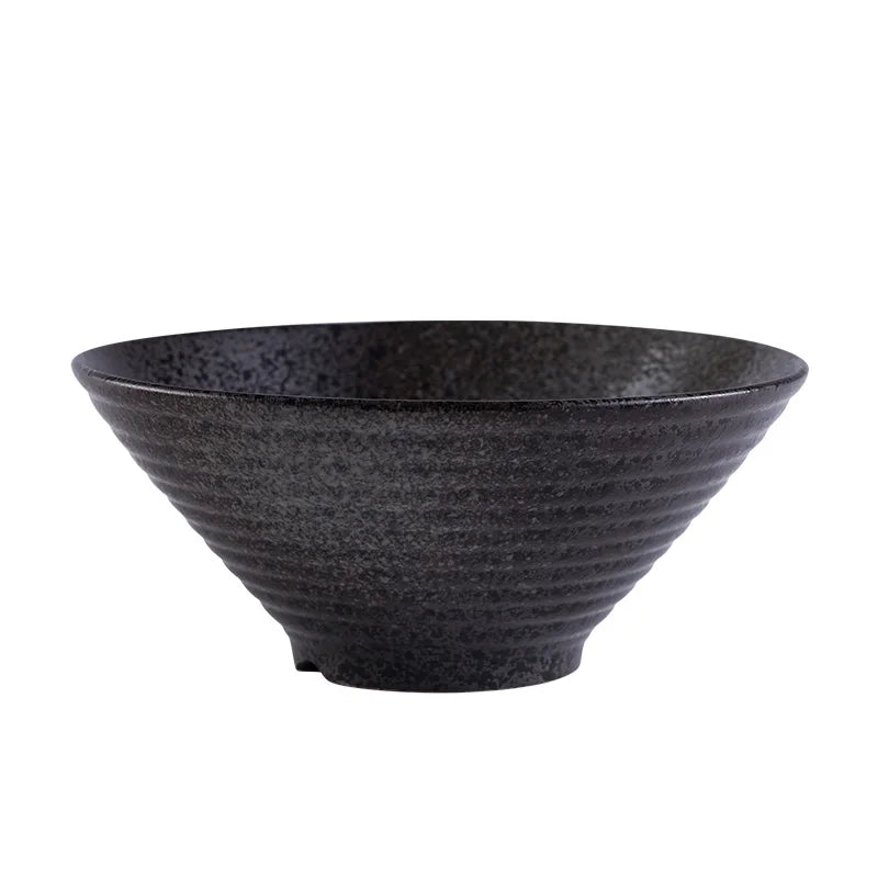 Afralia™ Ceramic Ramen Noodle Bowl - Eco-Friendly Porcelain Soup Bowl for Japanese Cuisine