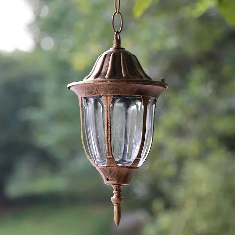 Afralia™ Waterproof Chandelier Outdoor Pendant Lighting Vineyard Decor for Balcony Villa