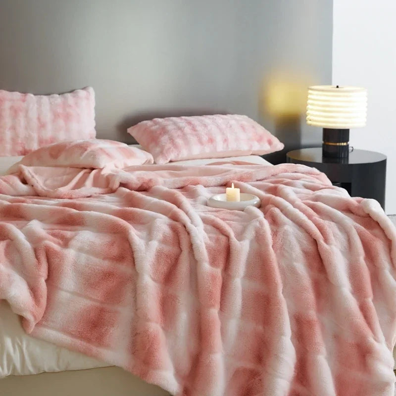 Afralia™ Cozy Fleece Blanket for Warmth & Style