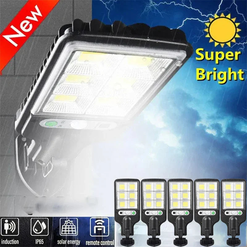 Afralia™ Solar Security Lights: 3 Light Mode Motion Sensor Outdoor Lamp for Garden, Patio, Path.