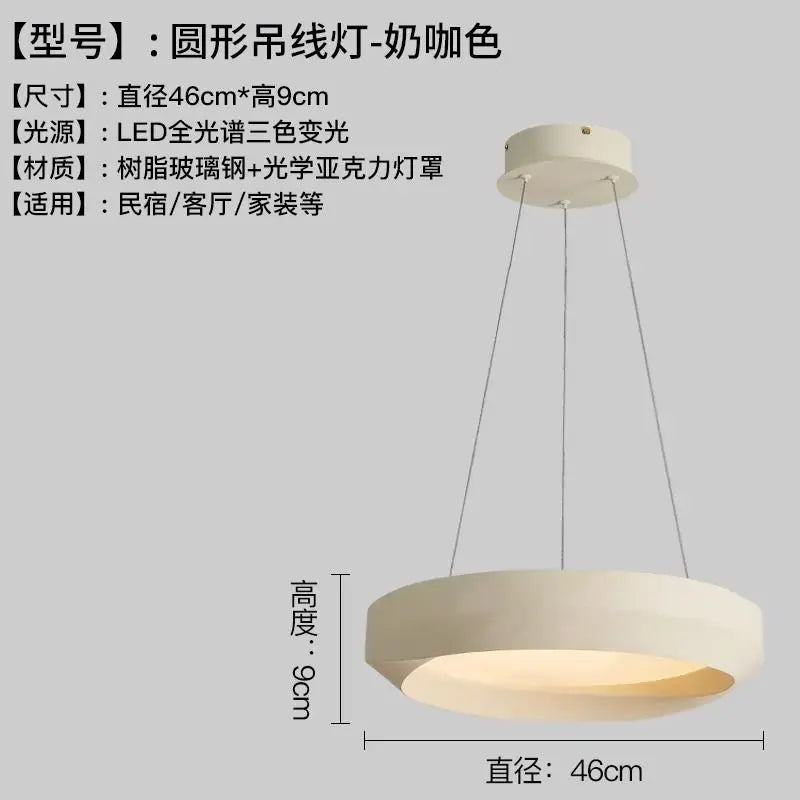 Afralia™ Wood LED Chandelier Nordic Design Pendant Light