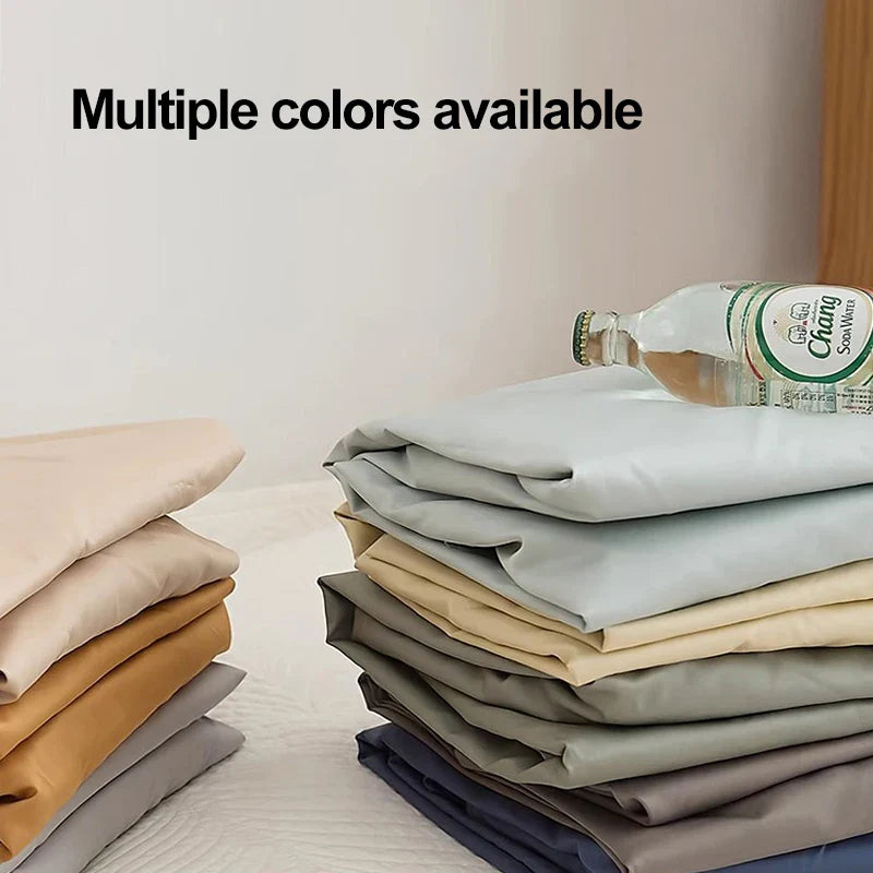 Afralia™ Double Bed Elastic Fitted Sheet - Dust-Proof Microfiber Mattress Cover