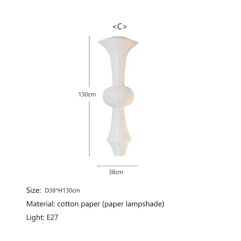 Afralia™ White Rice Paper Pendant Light: Japanese Farmhouse Hanging Lamp for Home Dining Stairwell