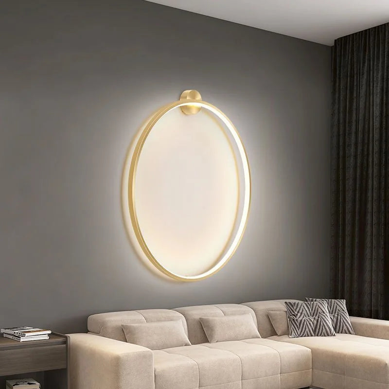 Afralia™ Modern Art Decor LED Wall Lamp for Stylish Home Lighting