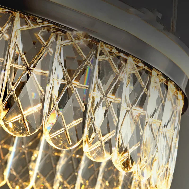 Afralia™ LED Rings Pendant Light Chandelier for Living Room and Dining Room