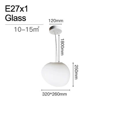 Afralia™ Cobblestone Wall Lamp: Simple Italian Design for Living Room, Bedroom & Study