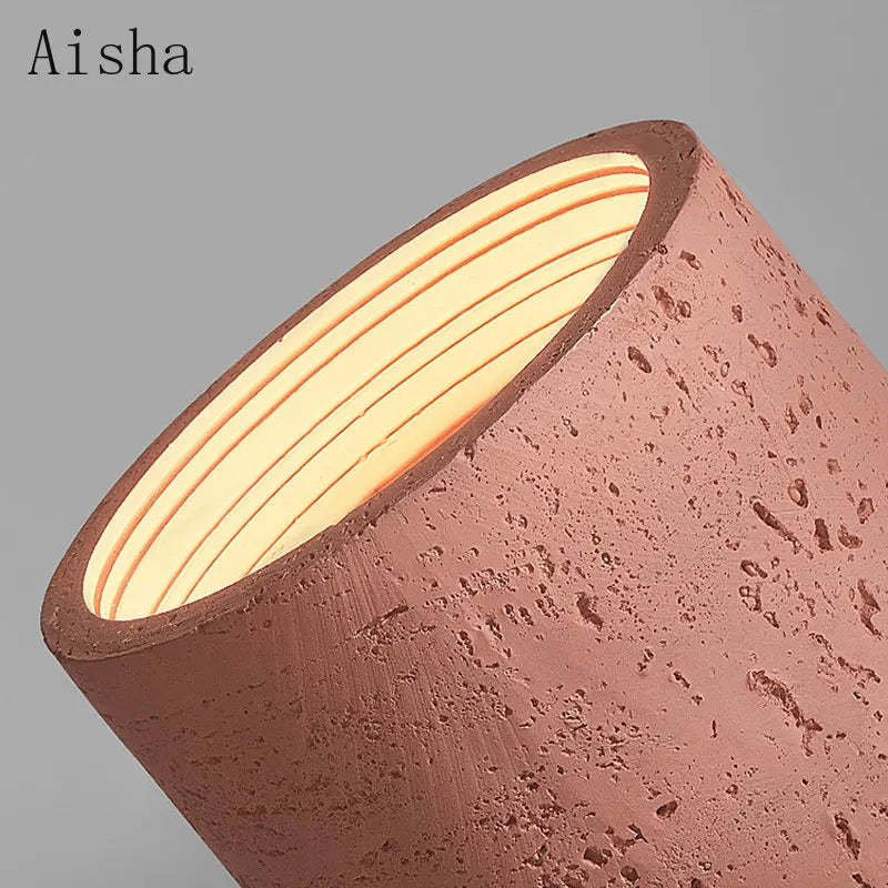 Afralia™ Wabi-sabi LED Resin Ceiling Lamp for Living Room Downlight Decoration