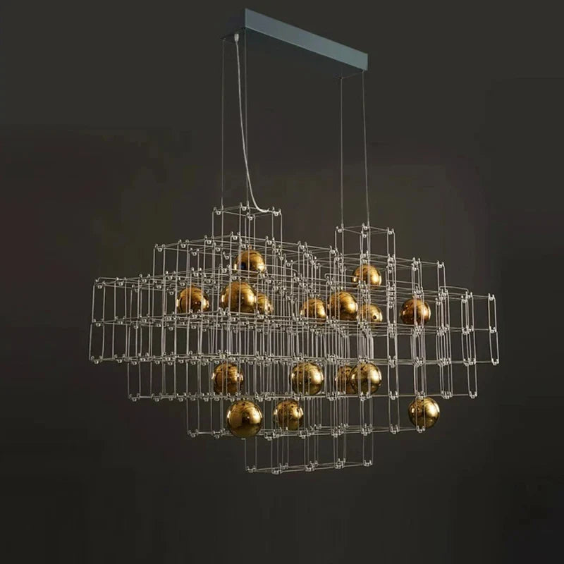 Afralia™ Dining Room Chandelier Pendant Light - Indoor Ceiling Lamp for Living Room