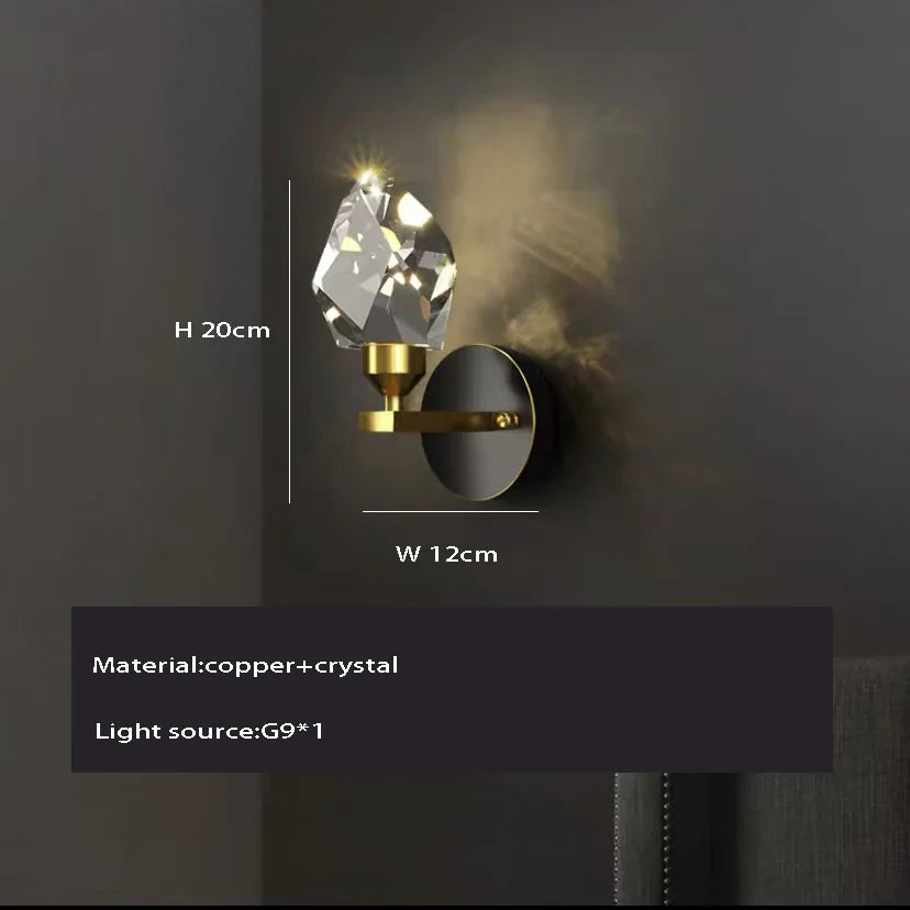 Afralia™ Crystal Chandelier Ceiling Light Modern Design for Living Room Dining Area