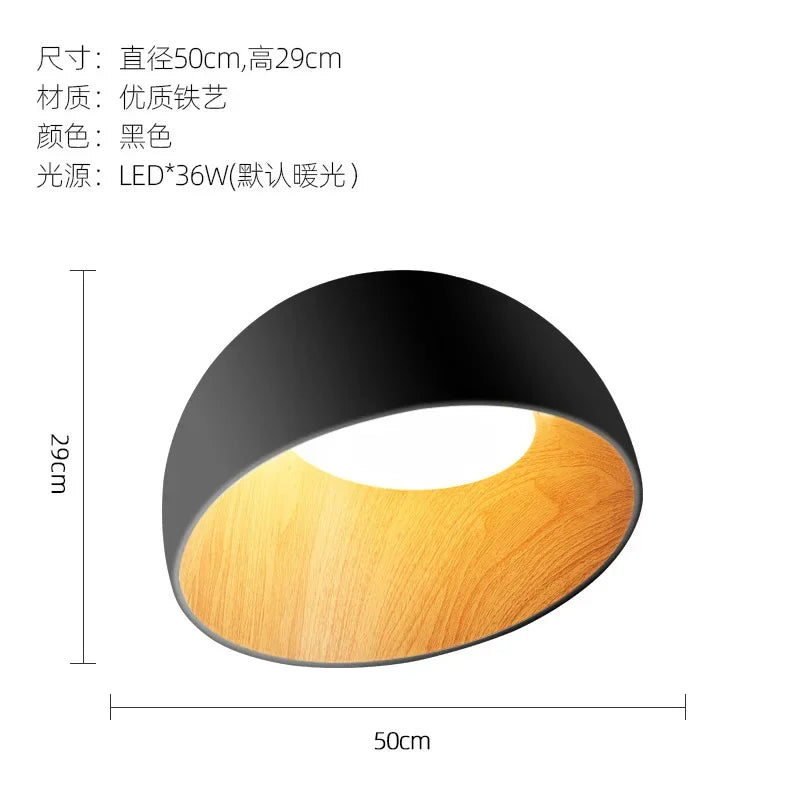 Afralia™ Minimalist Nordic Style Surface Mounted LED Ceiling Pendant Light