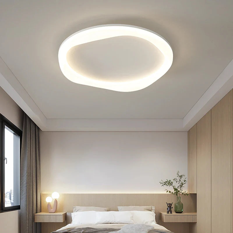 Afralia™ Cloud Ceiling Light: Simple Modern Intelligent Nordic Design for Bedroom and Living Room
