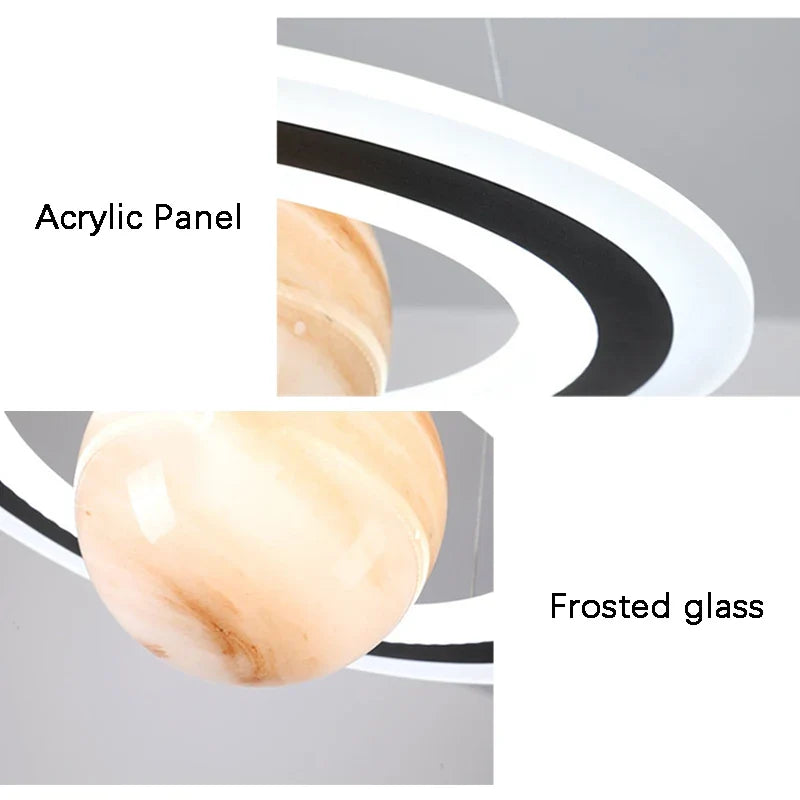 Afralia™ Planet Lamp: Creative Earth Design for Kids' Room, Space Theme Lighting