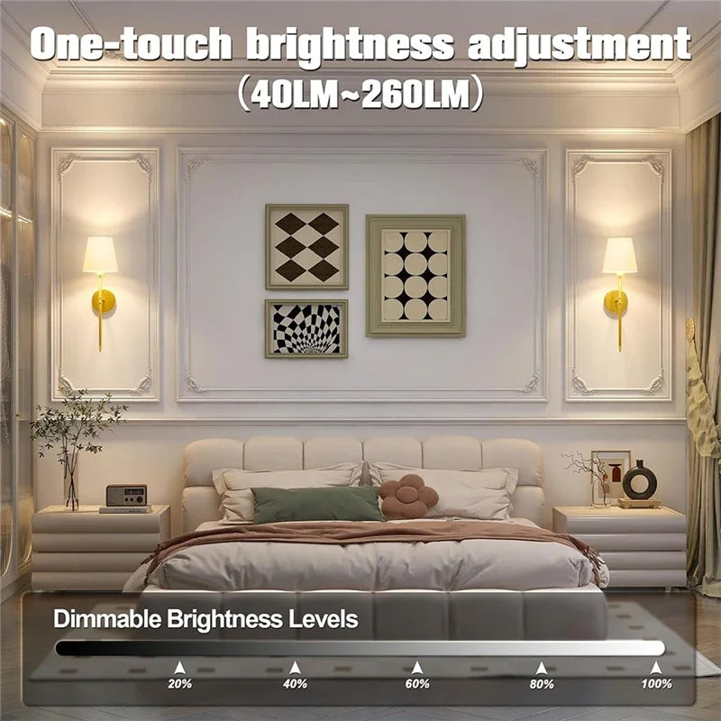 Afralia™ RGB Remote Wall Lamp for Ambience and Decor