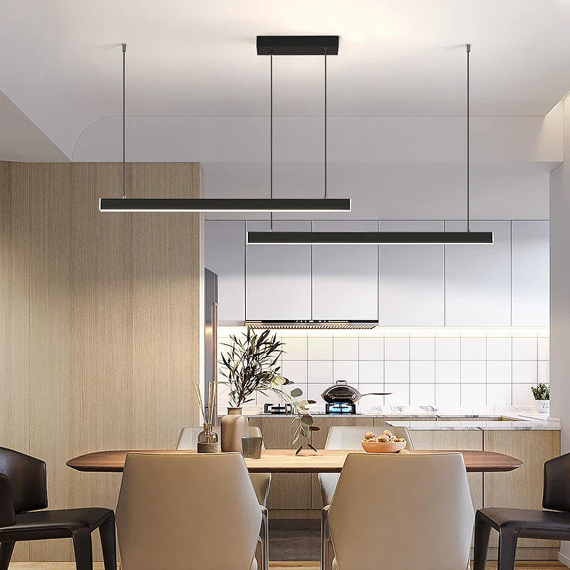 Afralia™ Nordic Line LED Pendant Chandelier for Dining Room & Bar