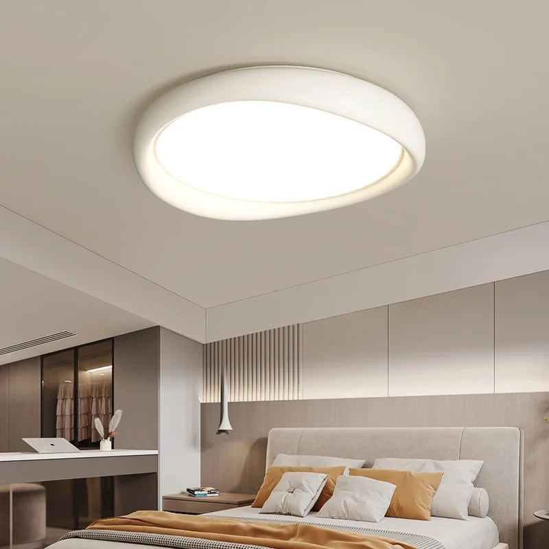 Afralia™ Smart LED Ceiling Light Chandelier with Remote Control