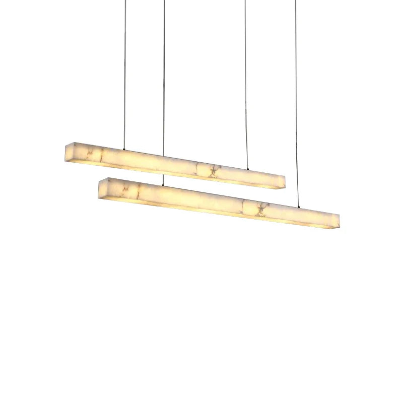 Afralia™ Marble Stone Hanging Lamp for Bar Dining Table Luxe Light Fixture
