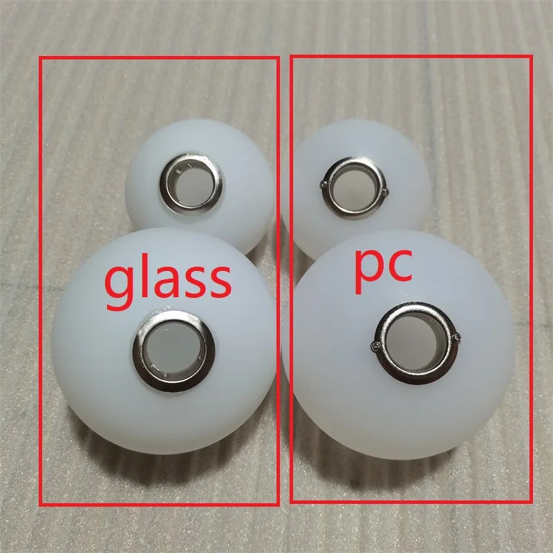 Frosted Glass Lamp Shade for G9 E27 Bulb, 4CM Fitter Opening, Afralia™ Brand