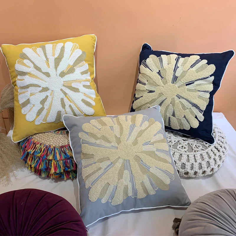 Afralia™ Nordic Cotton Cushion Cover for Sofa and Living Room Décor