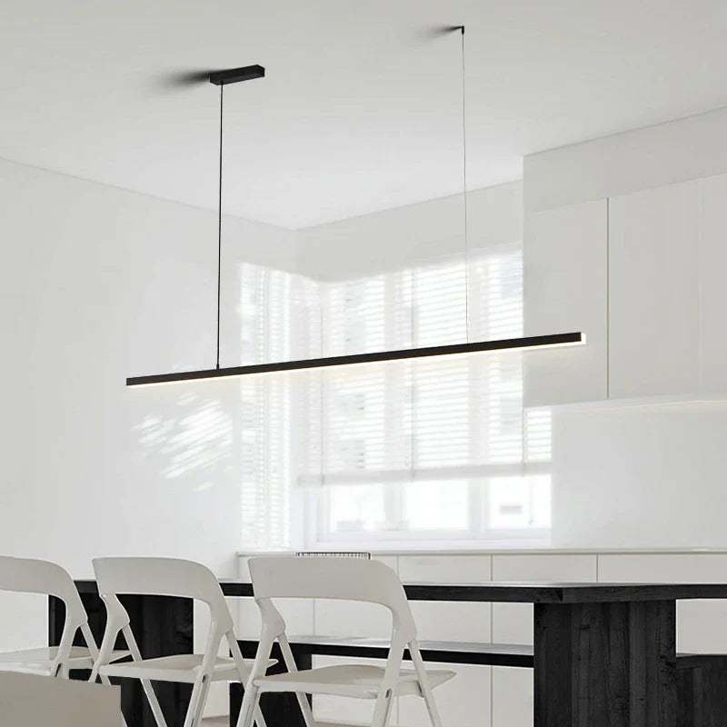 Afralia™ Modern LED Cord Pendant Chandelier for Dining Room.