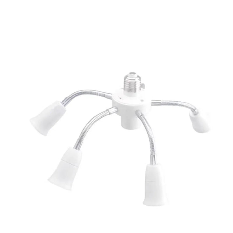 Afralia™ E27 Socket Splitter: Adjustable Multi-Light Bulb Adapter