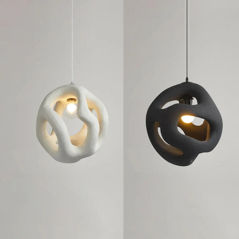 Afralia™ Wabi-Sabi LED Pendant Lights: Nordic Design for Home Decor, Restaurant, Bar, Bedroom