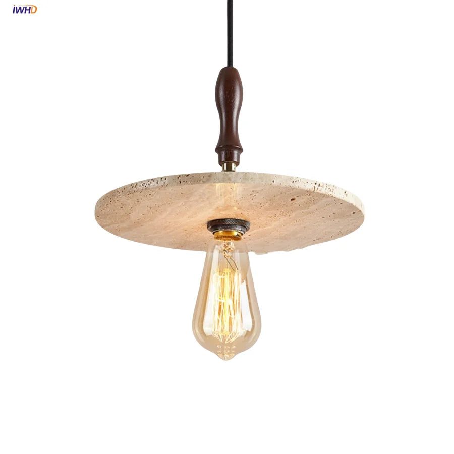 Afralia™ Walnut Wood LED Pendant Light - Modern Nordic Kitchen Home Decor Fixture