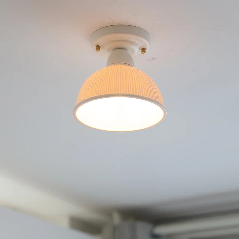 Afralia™ Ceramic LED Ceiling Light for Modern Home Decor & Lighting