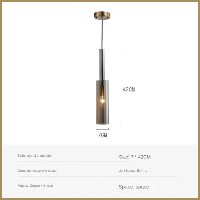 Afralia™ Crystal LED Pendant Lights for Home Decor Lighting