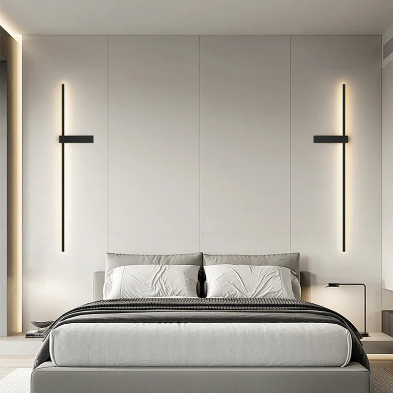 Afralia™ LED Wall Lights: Minimalist Design for Bedroom, Living Room, Hotel, Stairs, Hallway