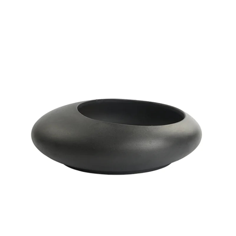 Afralia™ Chinese Style Ceramic Flowerpot Vase Bonsai Floral Decor Jianshan Tool Home Arrangement