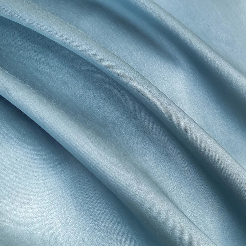 Afralia™ Cotton Solid Color Bedding Set, Premium Quality Embroidery Quilt Cover, Single Bed.