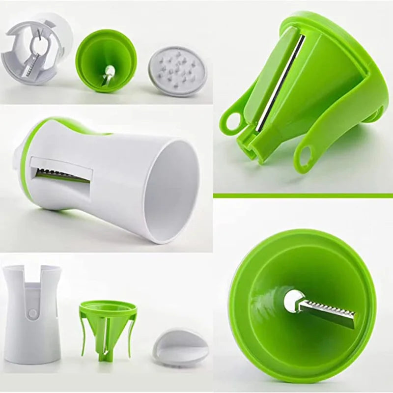 Afralia™ Spiralizer Slicer Twister - Handheld Kitchen Gadget for Vegetables, Fruits, and Pasta