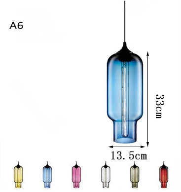 Afralia™ Colorful Glass Chandelier Light for Modern Living Room and Office