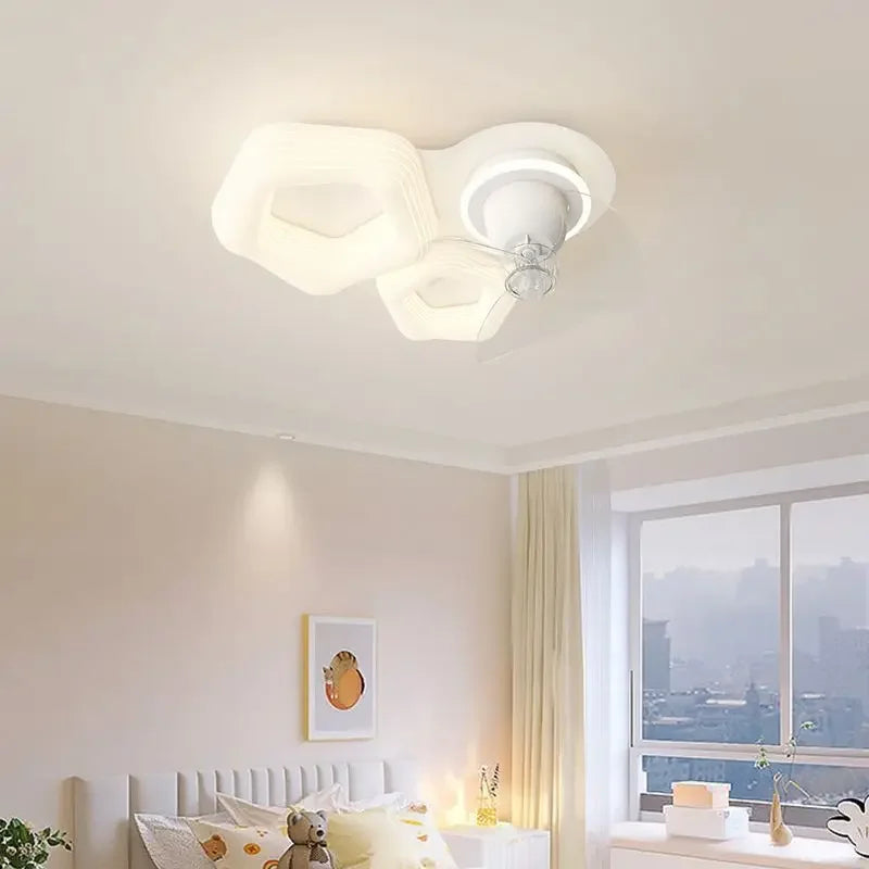 Afralia™ Nordic Flower LED Ceiling Lights for Kitchen Living Room Bedroom - Indoor Decoration Lighting