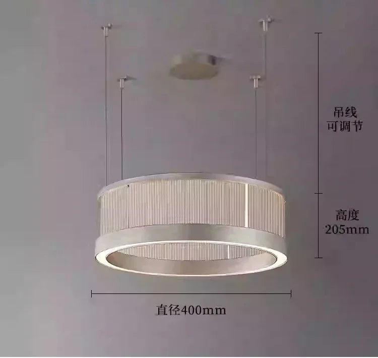 Afralia™ Luxe Ring Chandelier LED Pendant Lights for Modern Minimalist Home Decor