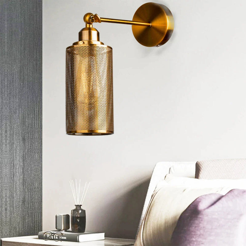 Afralia™ Metal Shade Wall Sconces for Bedroom, Kitchen & More