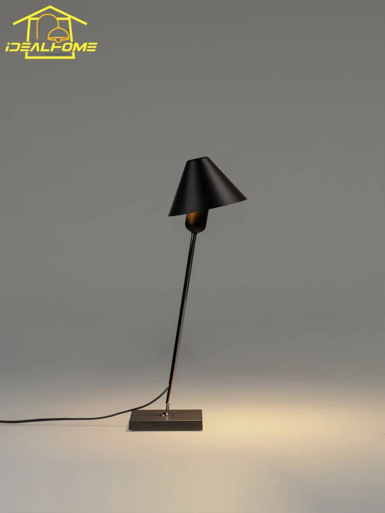 Afralia™ Stainless Steel Copper Table Lamp LED E27 Modern Desk Light - Bedroom Study Studio