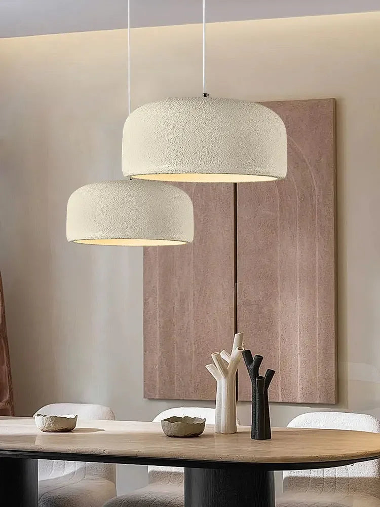 Afralia™ Nordic Wabi Sabi LED Pendant Lamp for Bar Restaurant Loft - Minimalist Design