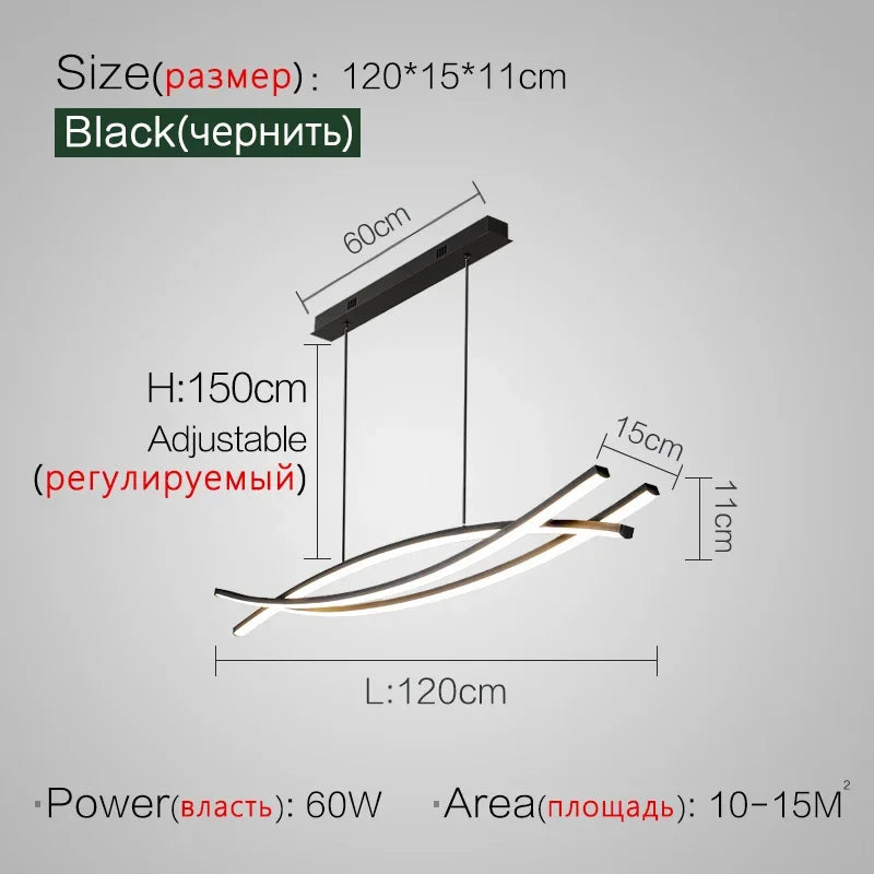 Afralia™ Nordic Luxury Chandelier: Modern & Simple Pendant Lighting for Stylish Home Décor