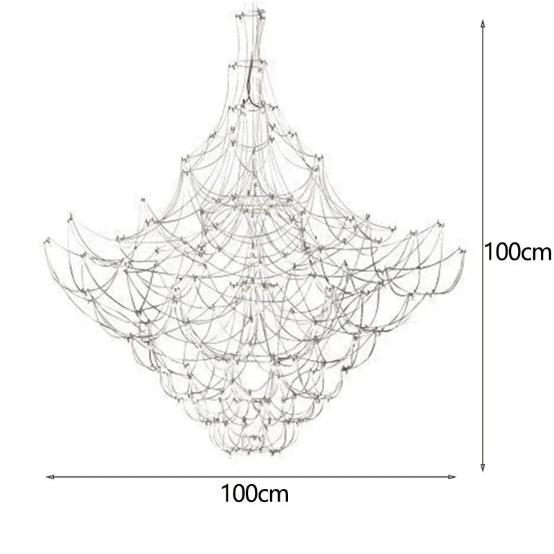 Afralia™ Starry Fireflies LED Branches Lamp for Duplex Townhouse Living Room